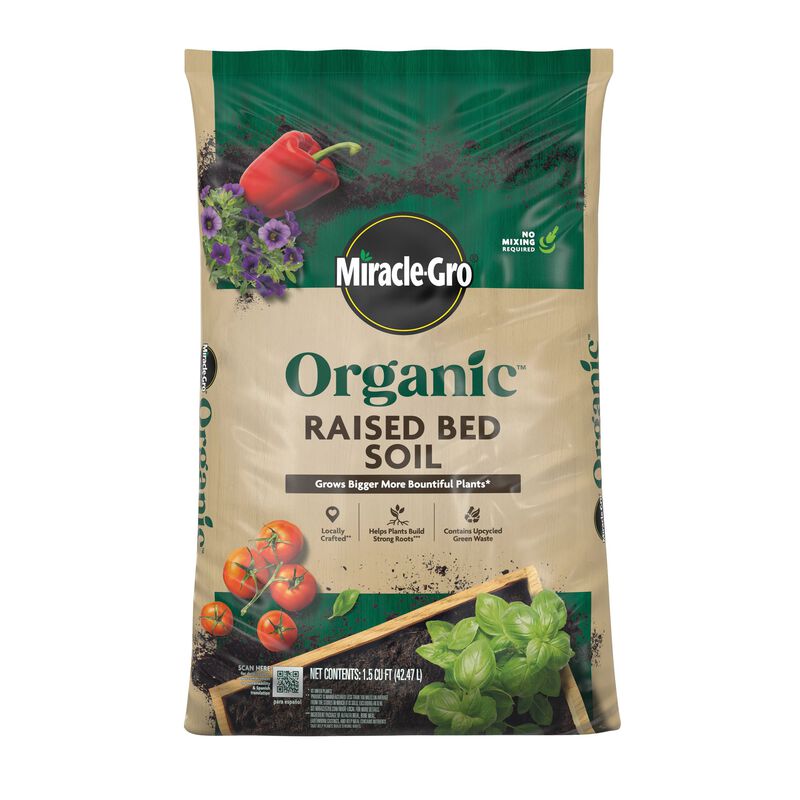 Miracle-Gro Organic&trade; Raised Bed Soil image number null